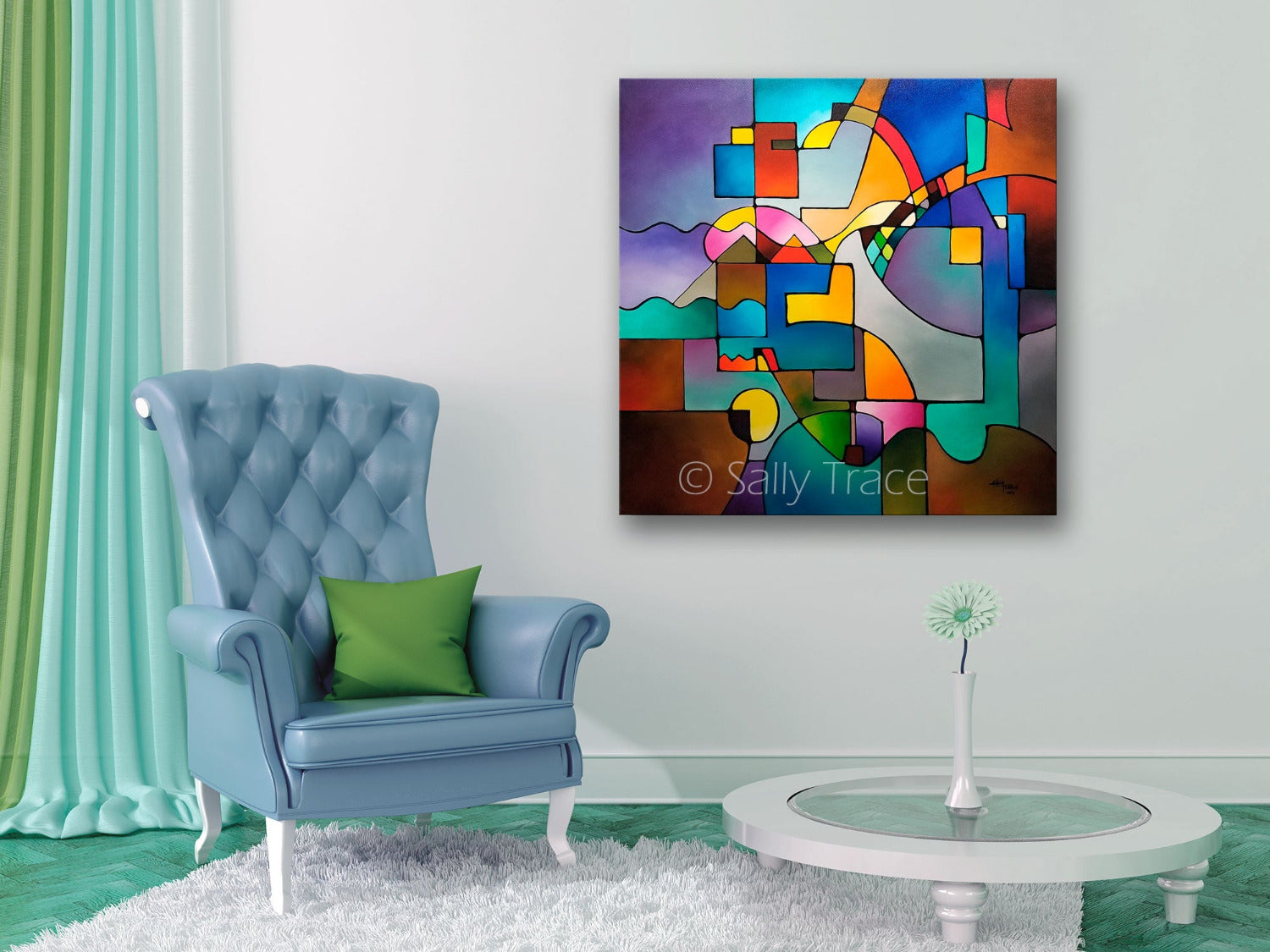 Original Abstract purchases Art