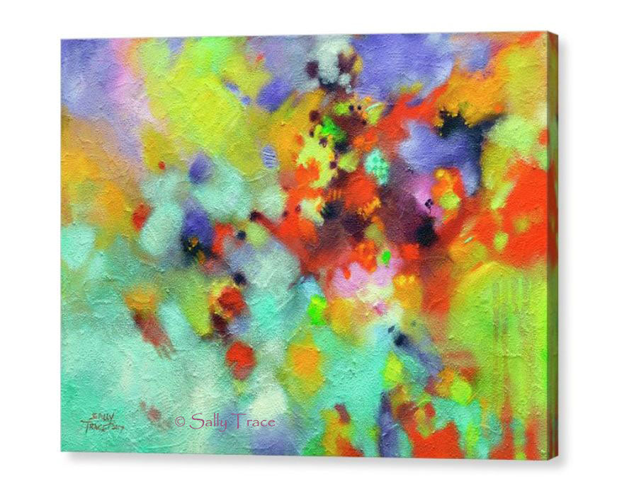 WRAP online - Original abstract art on canvas