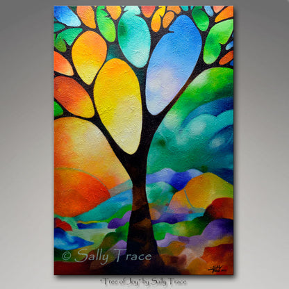 "Tree of Joy" by Sally Trace