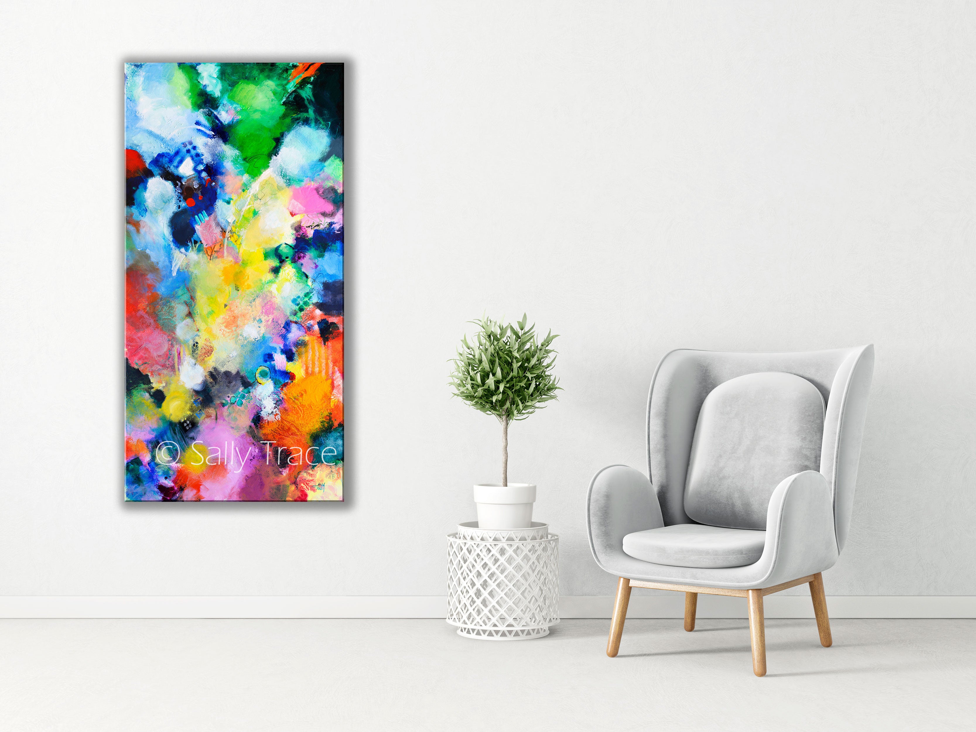 Giclée print, discount artprint, modern art, abstract art, wallart, bütten, paper, Abstract painting, fine art print, multicoloured, landschaft